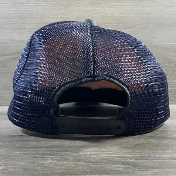 Vintage New Era Fire Fighter Trucker Hat Mesh Snapback (New Oxford, PA) - Picture 3 of 5